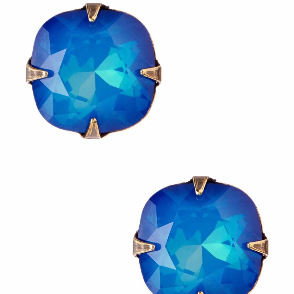 BEAUTIFUL LIZ PALACIOS SWAROVSKI CRYSTAL EARRINGS